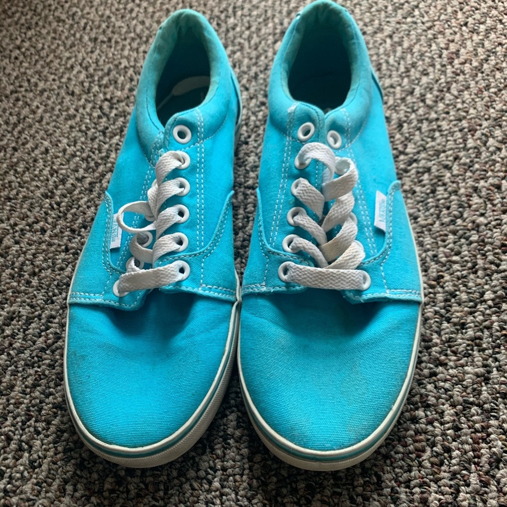 Light Blue Vans Women’s US 7